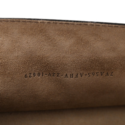 Fendi Recycled Fabric Jacquard Vitello King FF 1974 Baguette Soft Trunk Tobacco Moro Sand 7 of 12