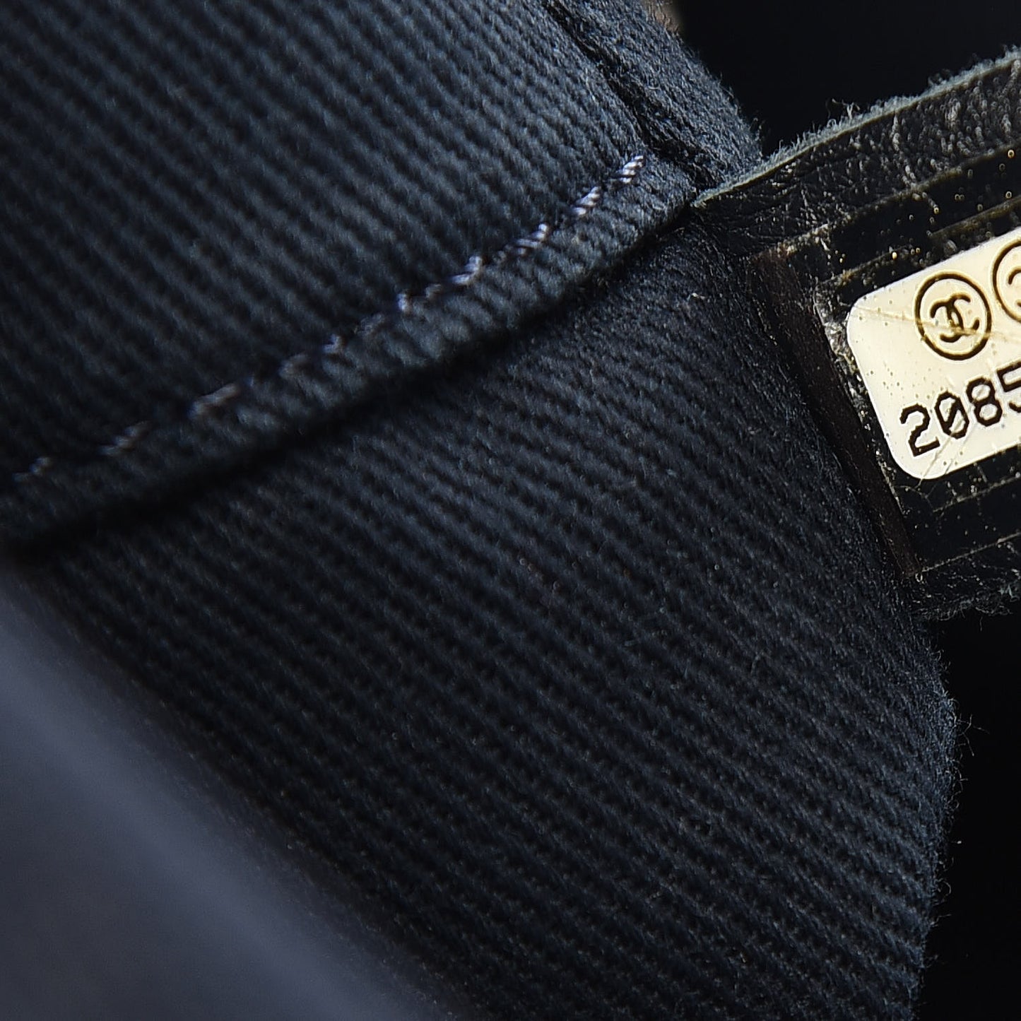 Canvas Small Deauville Tote Dark Blue