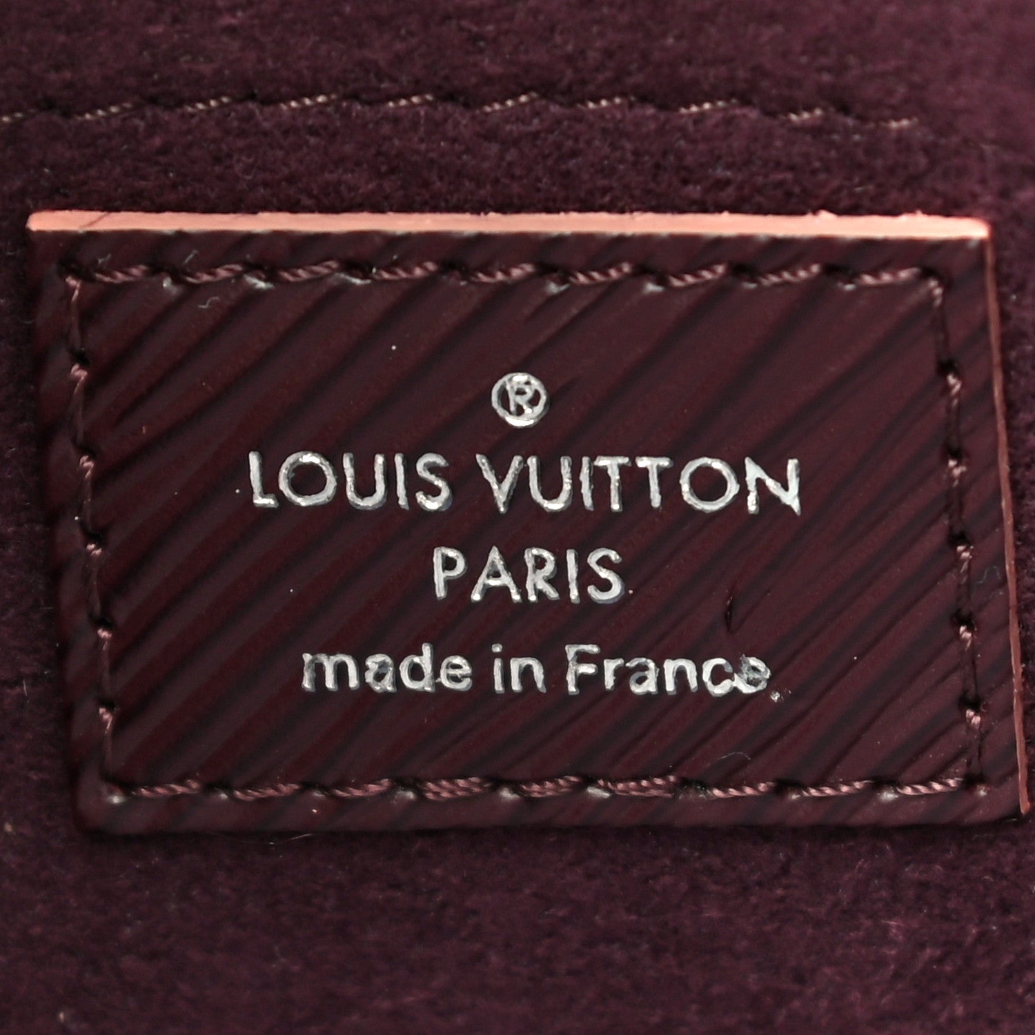 Louis Vuitton Epi Saint Cloud Prune Rose Poudre 6 of 9