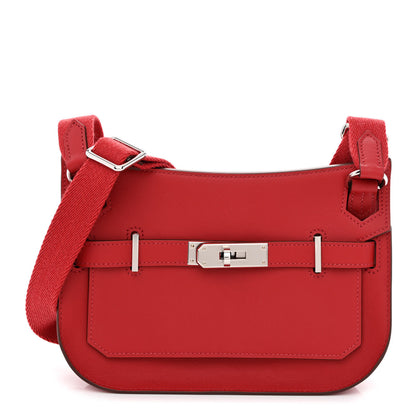 Hermes Swift Mini Jypsiere Rouge Piment 1 of 11