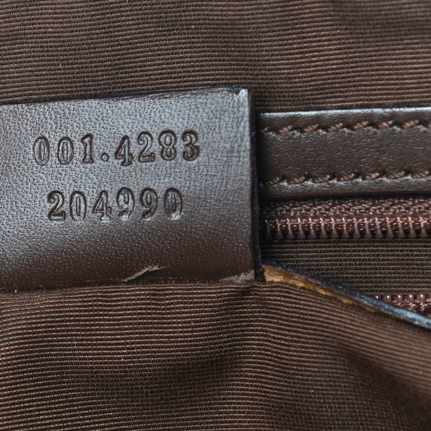 Monogram Shoulder Bag Dark Brown