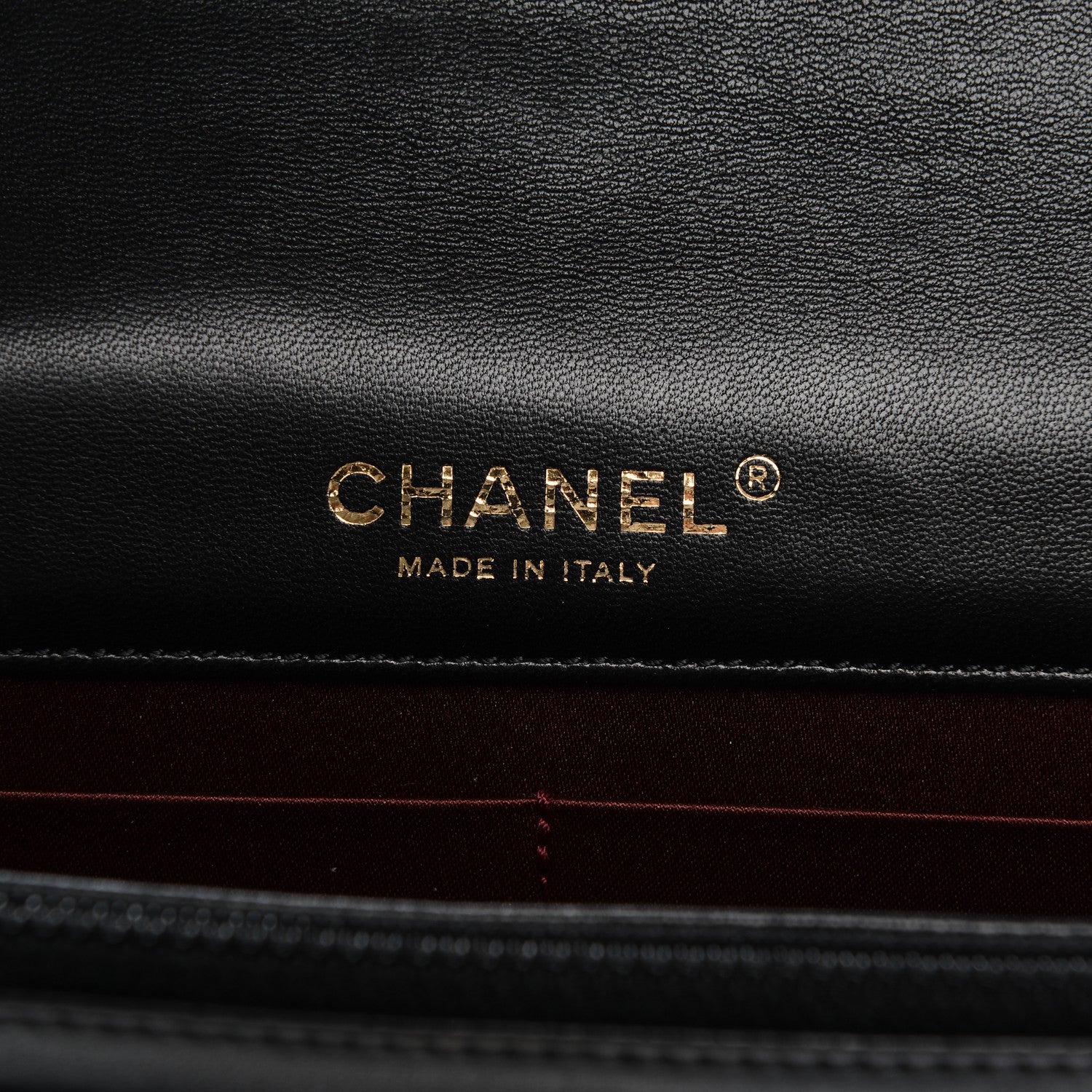 Chanel Lambskin Quilted Golden Class Wallet on Chain WOC Black 6 of 7