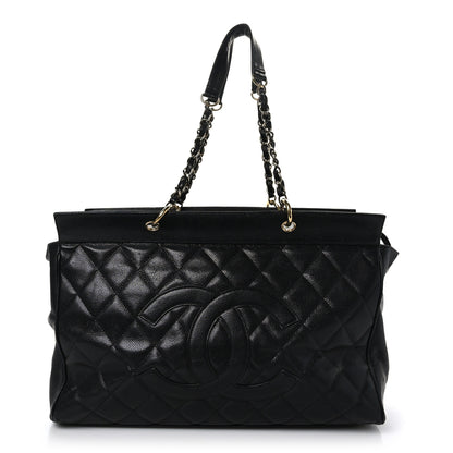 Chanel Caviar Quilted Timeless XL Weekender Bag Black 1 of 12