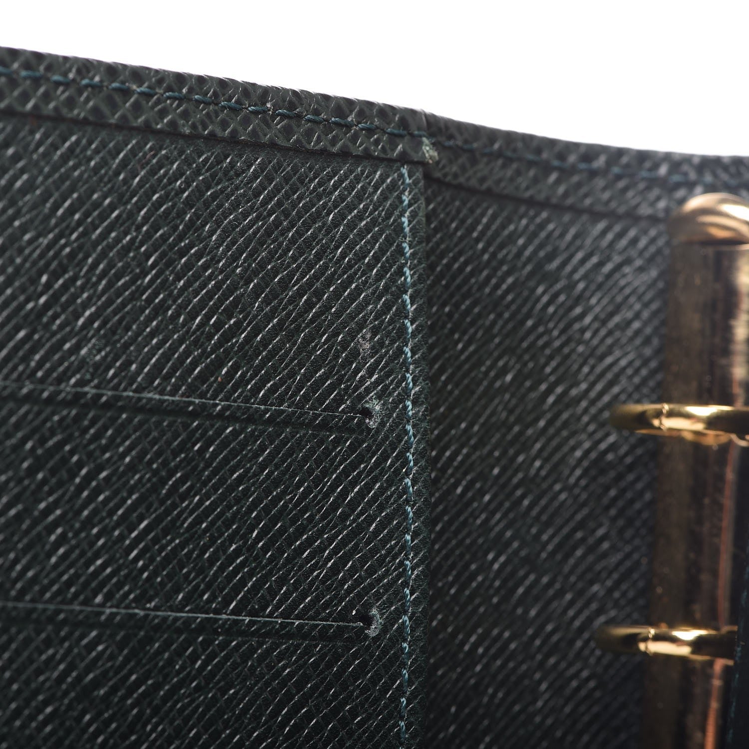 Louis Vuitton Taiga Small Ring Agenda Cover Epicea 8 of 8