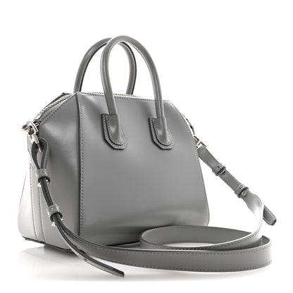 Givenchy Shiny Lord Calfskin Mini Antigona Pearl Grey 3 of 14
