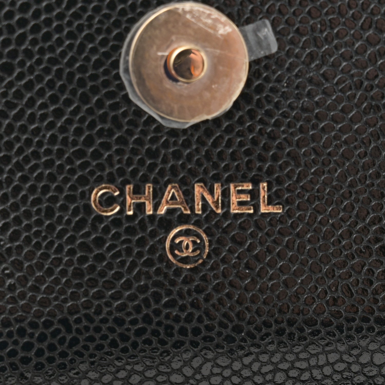 Chanel Caviar Quilted Business Affinity Clutch With Chain Black 6 of 11