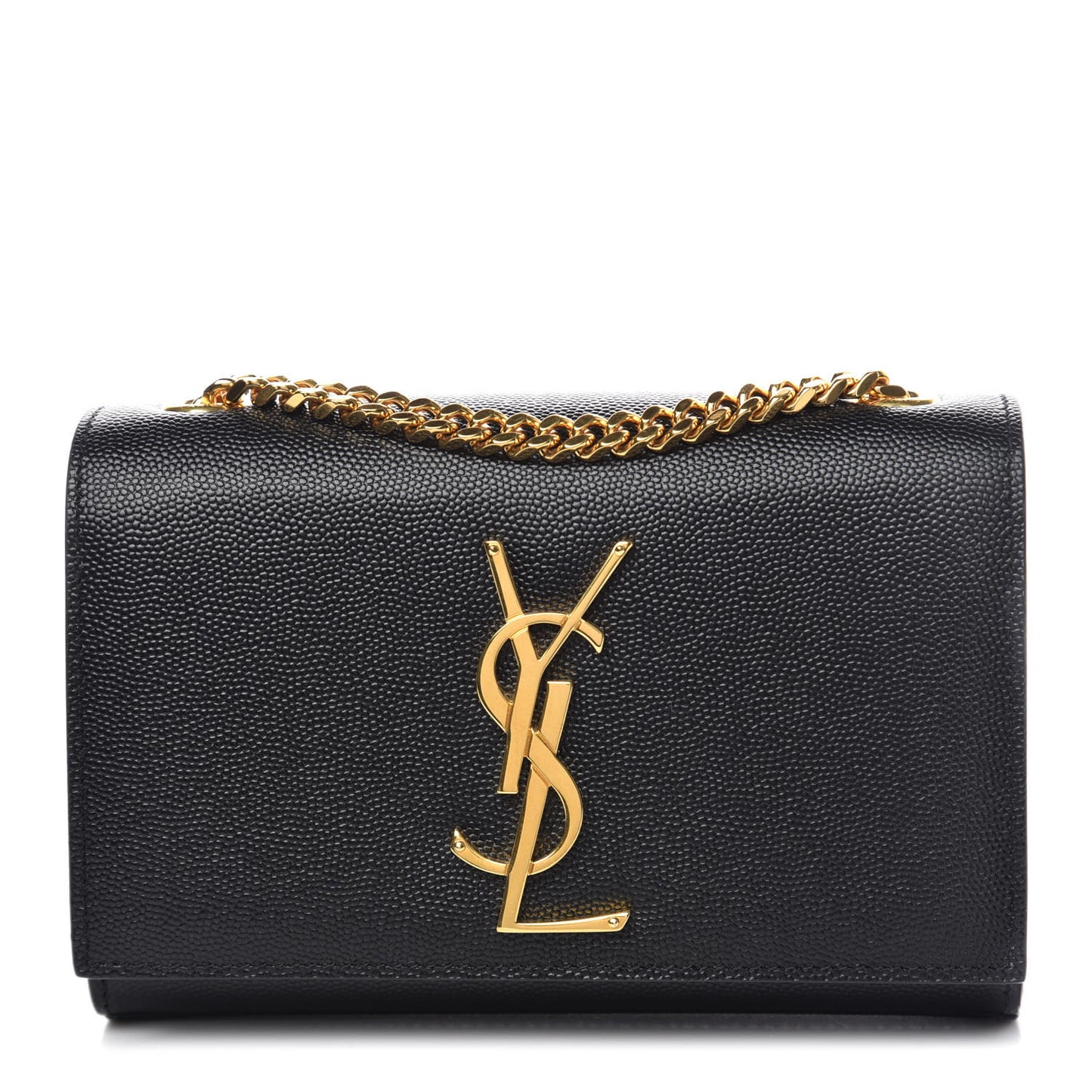 Grain De Poudre Small Monogram Kate Satchel Black