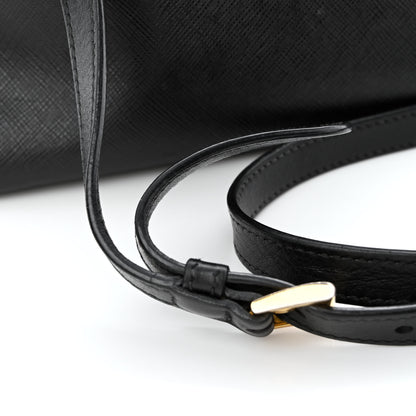 Prada Saffiano City Calfskin Small Esplanade Tote Black 18 of 27