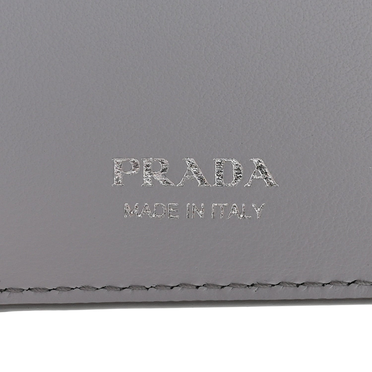 Prada Vitello Daino Triangle Continental Zip Wallet Fiordaliso 7 of 9