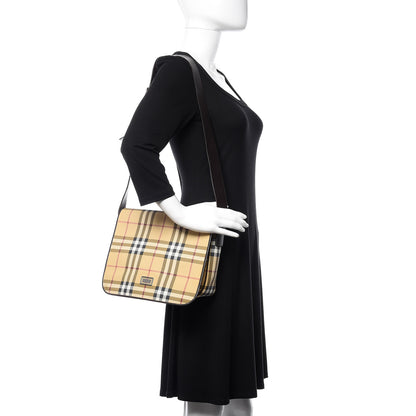 Burberry House Check Messenger Bag Brown 2 of 17