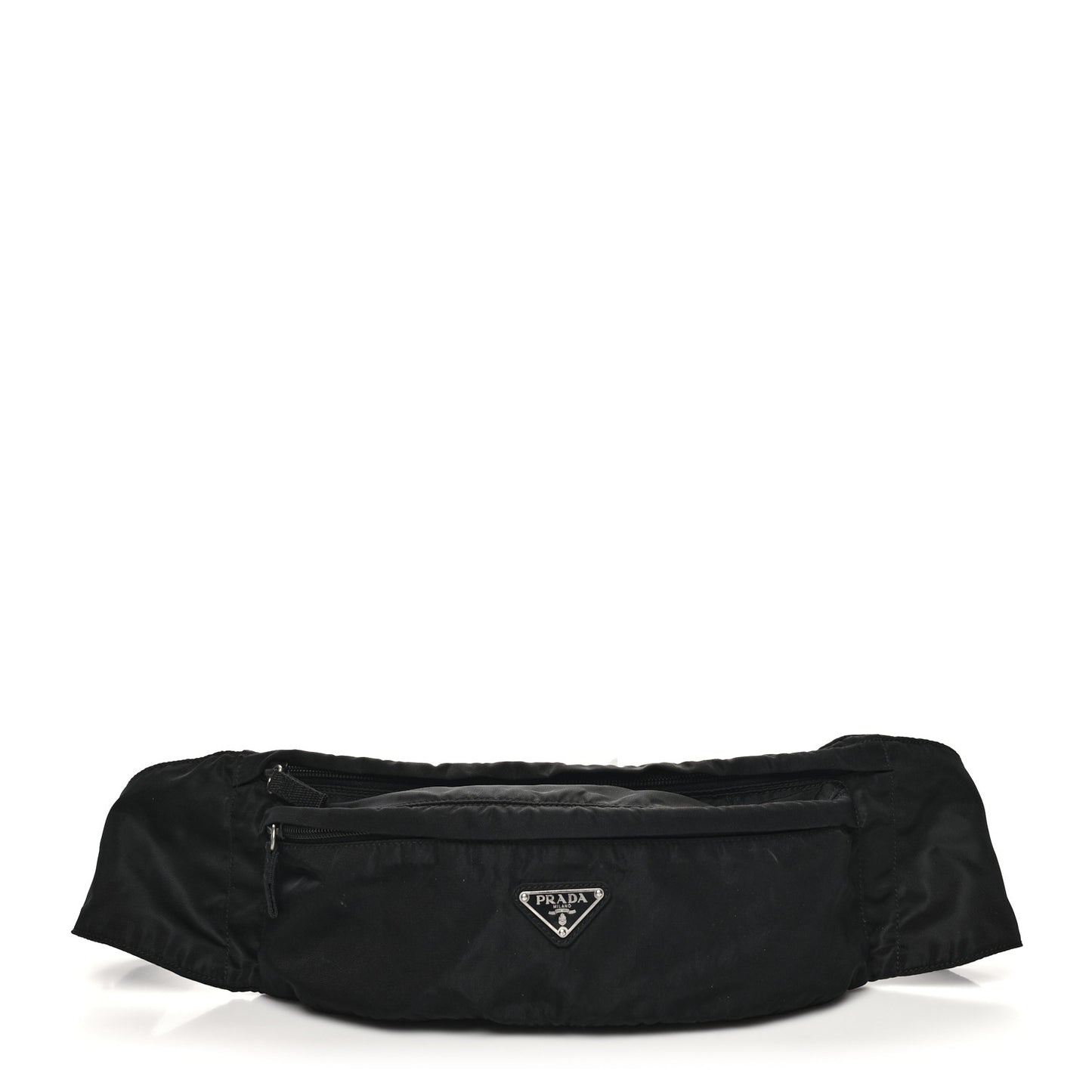 Tessuto Nylon Montagna Belt Bag Black