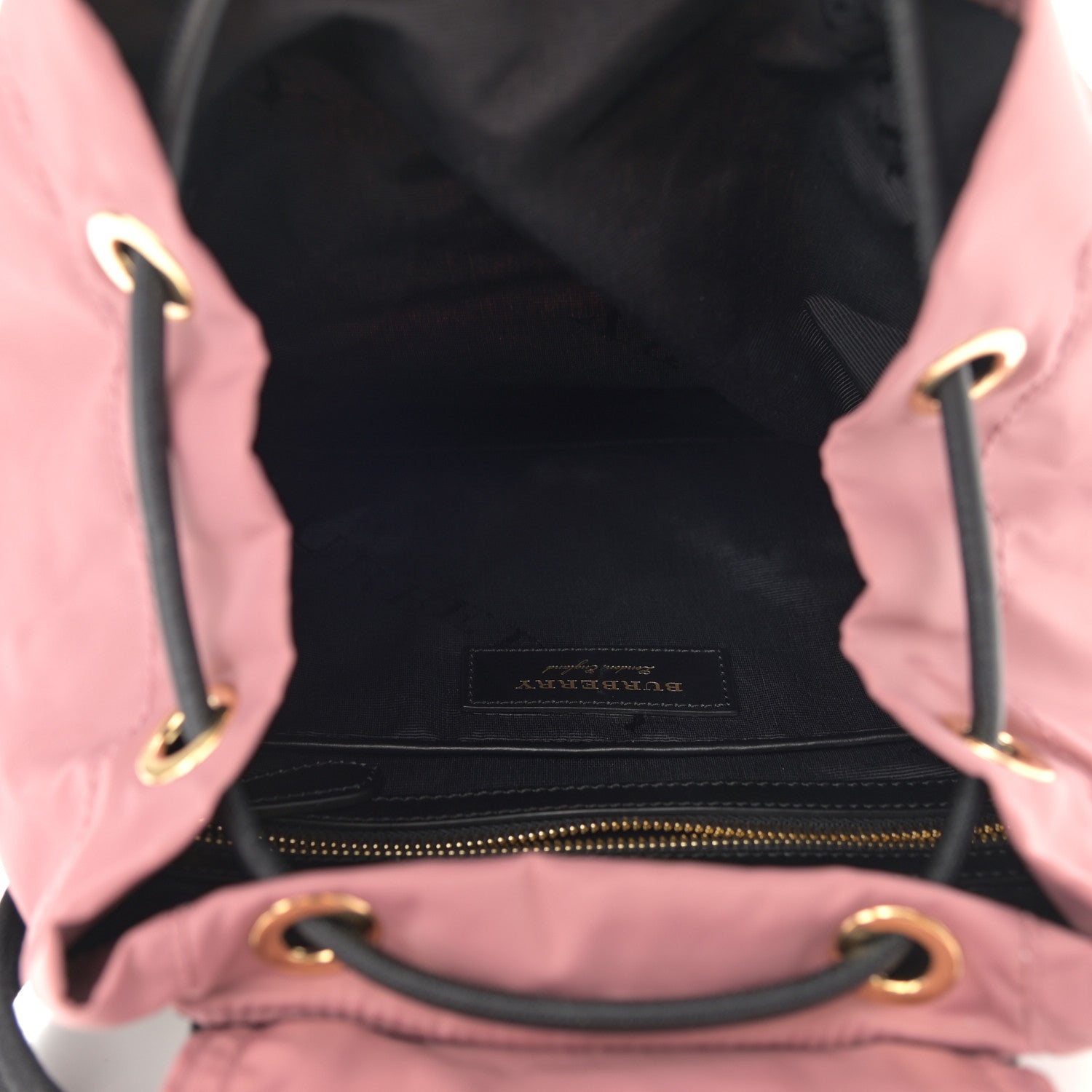 Burberry Nylon Medium Rucksack Backpack Mauve Pink 4 of 11