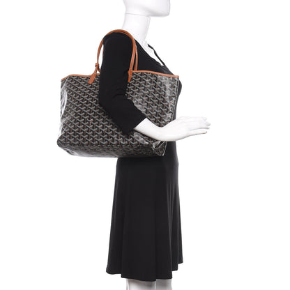 Goyard Goyardine Saint Louis PM Black Gold 2 of 8