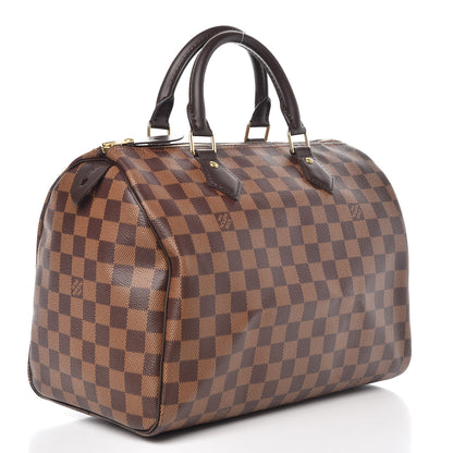 Louis Vuitton Damier Ebene Speedy 30 3 of 10