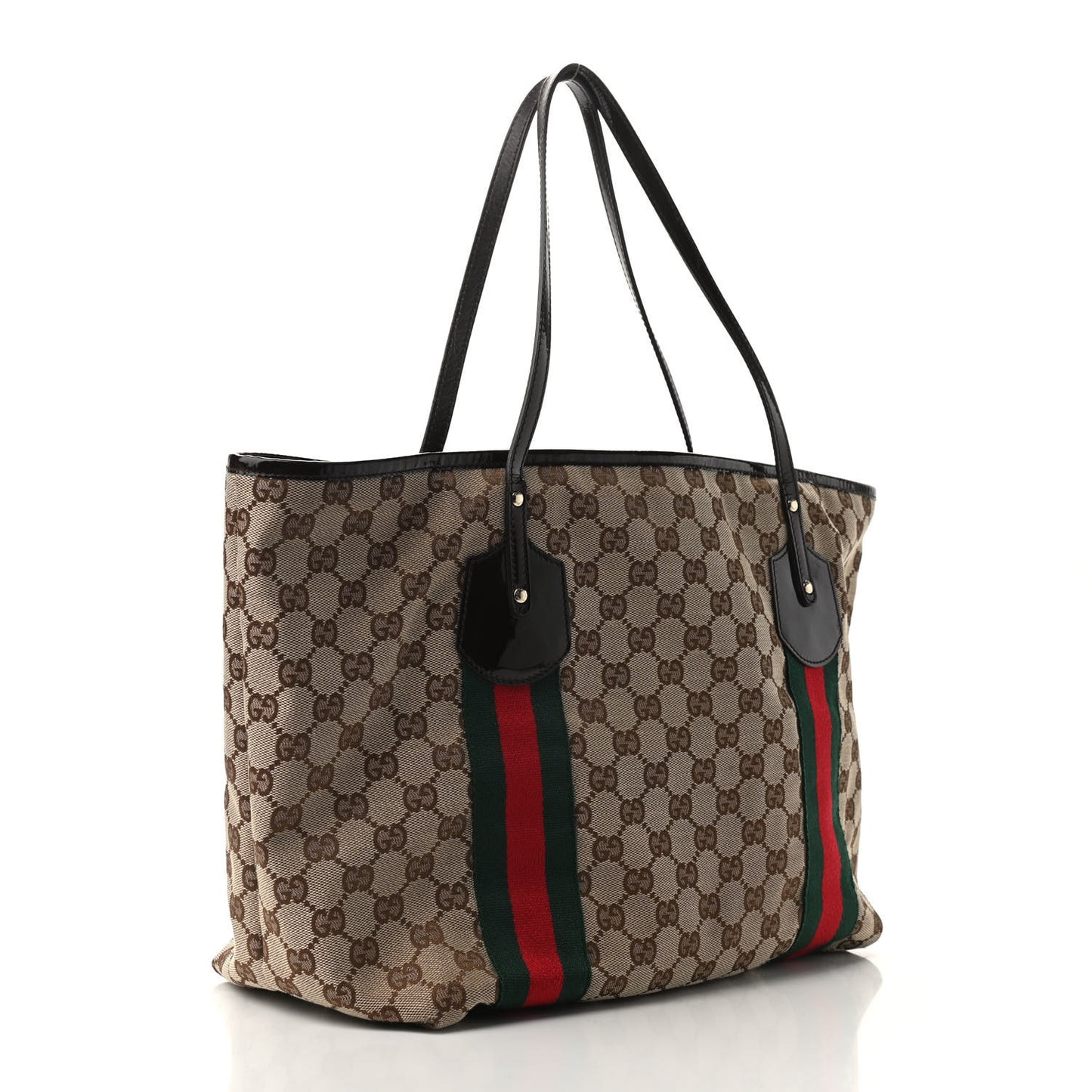 Monogram Web Large Jolie Tote Brown