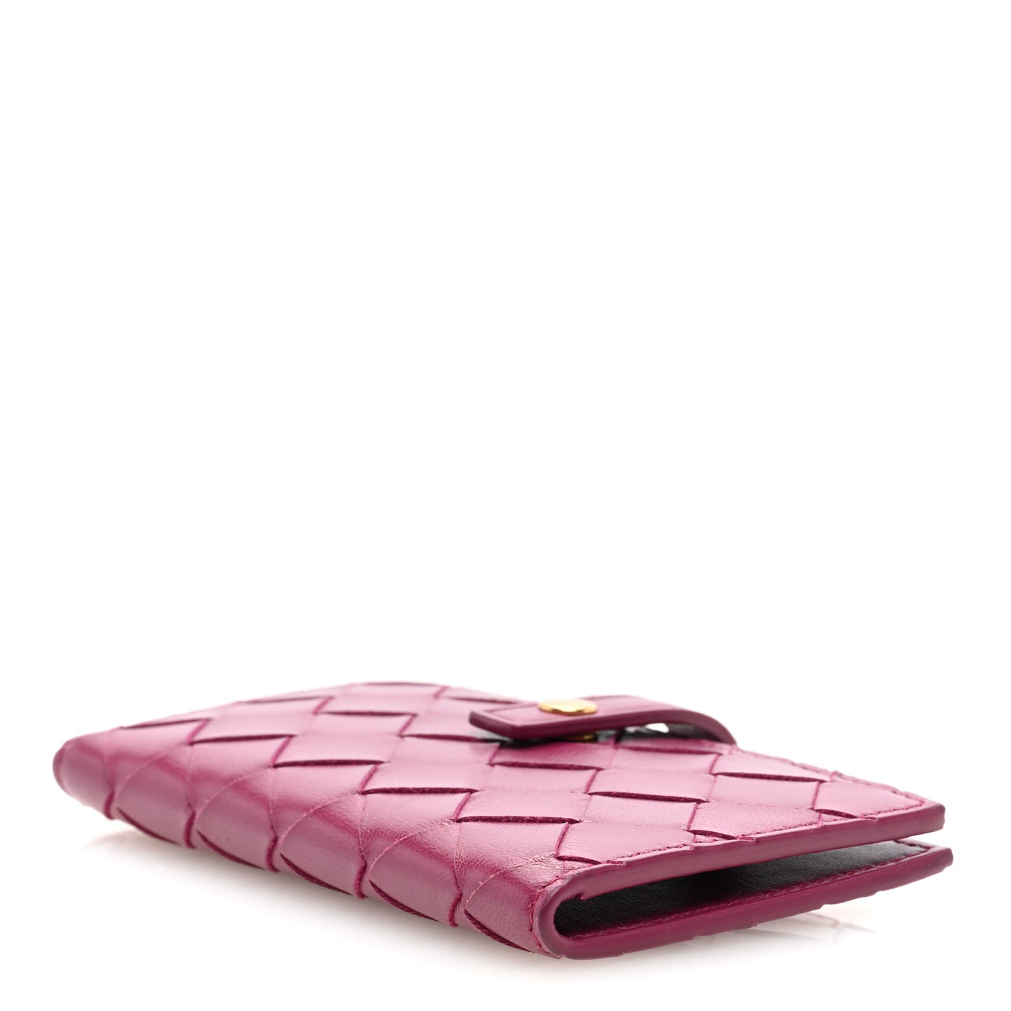 Nappa Intrecciato Key Holder Amaranto