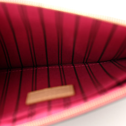 Louis Vuitton Monogram Neverfull MM GM Pochette Pivoine 5 of 8