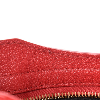 Balenciaga Chevre Gold Metallic Edge Hardware Mini City Rouge Grenade 11 of 13