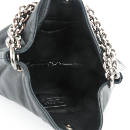 Chanel Lambskin Soft and Chain Small Hobo Black 5 of 8