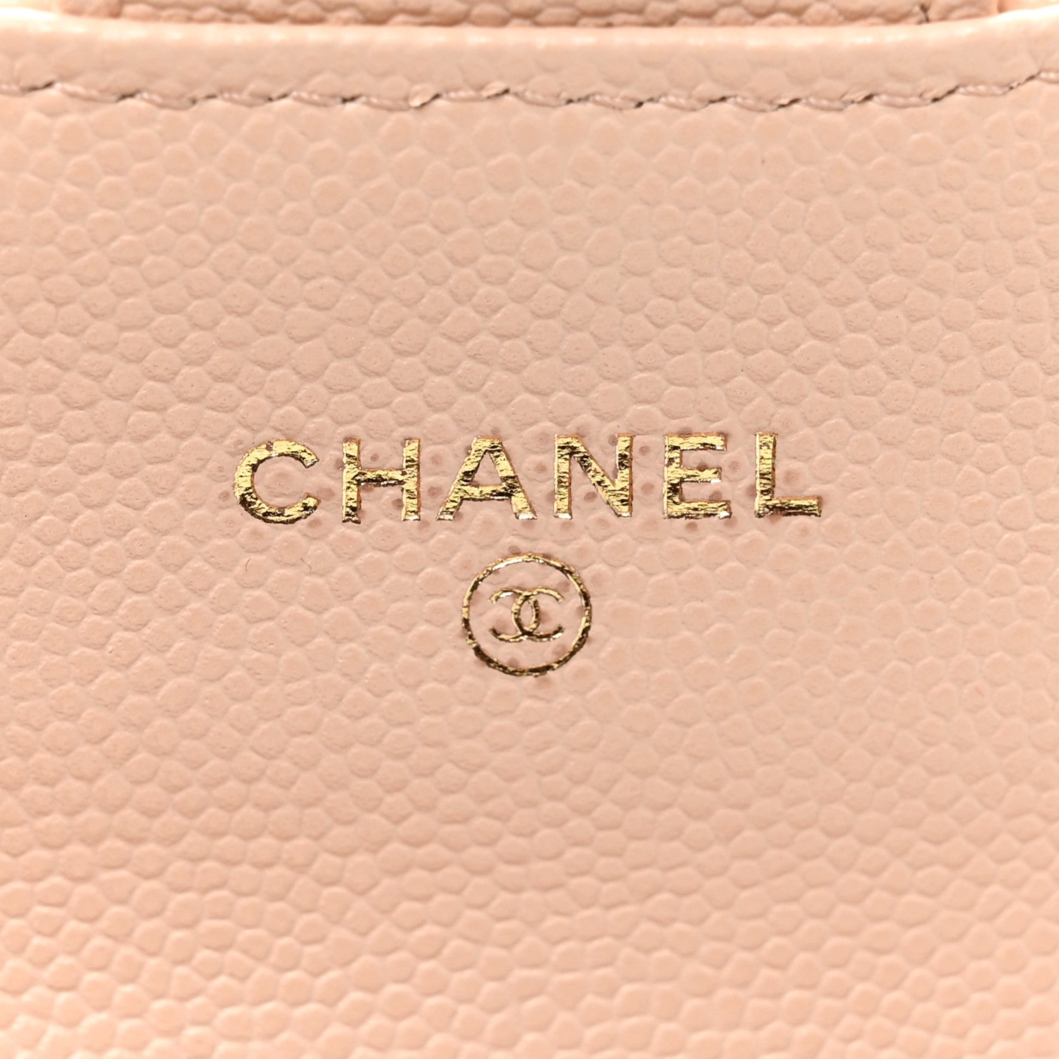 Chanel Caviar Quilted Mini Clutch With Chain Light Beige 6 of 11