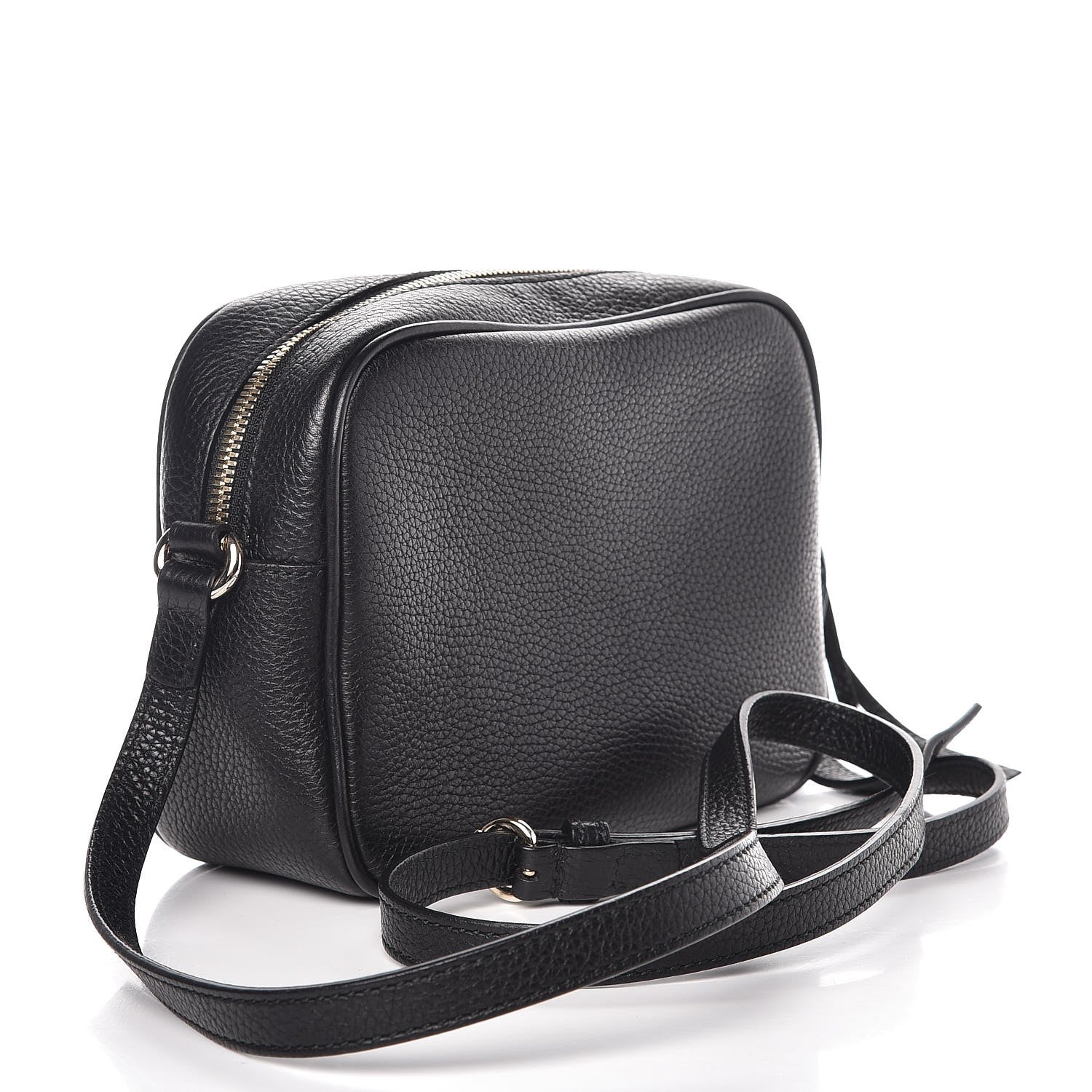 Gucci Pebbled Calfskin Small Soho Disco Bag Black 3 of 7