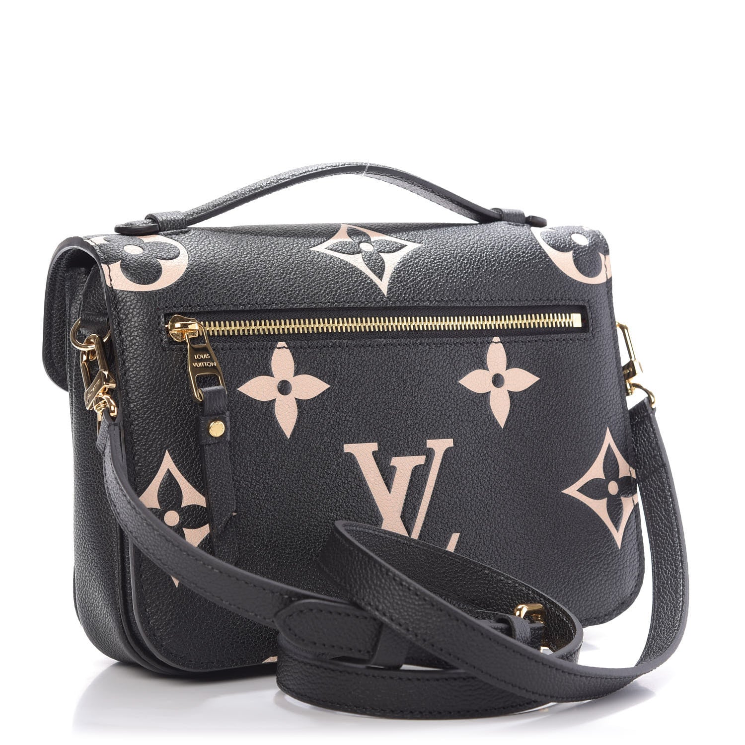 Louis Vuitton Empreinte Monogram Giant Pochette Metis Black Beige 3 of 8