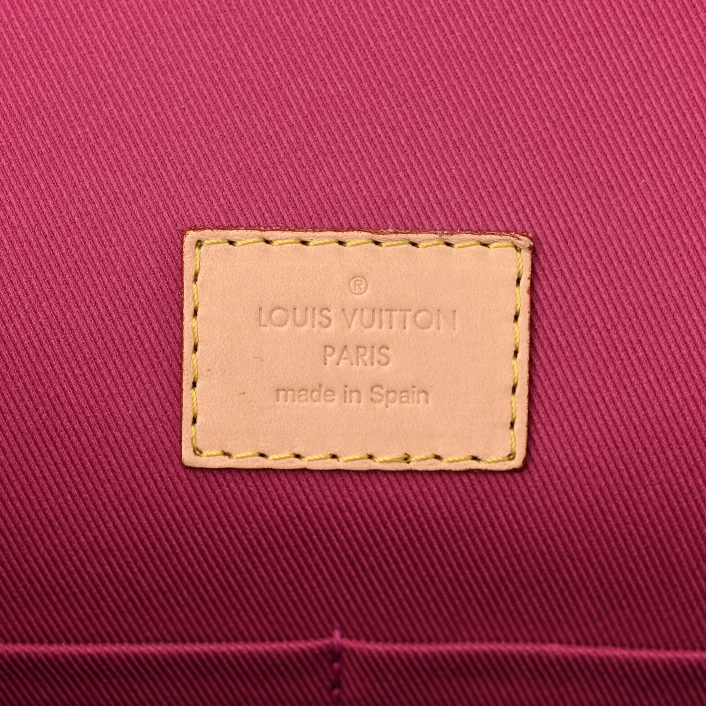 Monogram Cluny BB Bordeaux Fuchsia