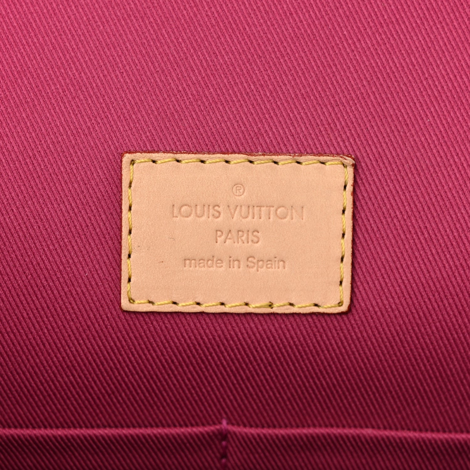 Louis Vuitton Monogram Cluny BB Bordeaux Fuchsia 6 of 10