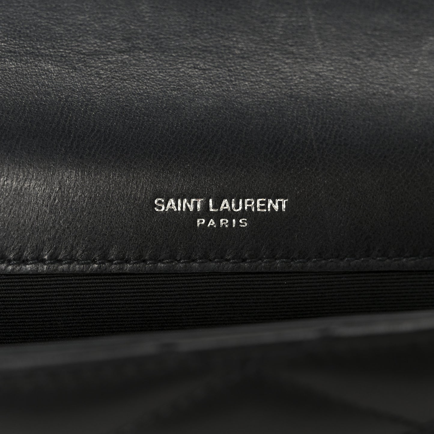 Lambskin Quilted Kate Clutch Black