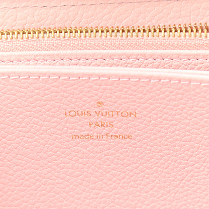 Louis Vuitton Empreinte Monogram Giant By The Pool Zippy Wallet Bouton De Rose 6 of 7