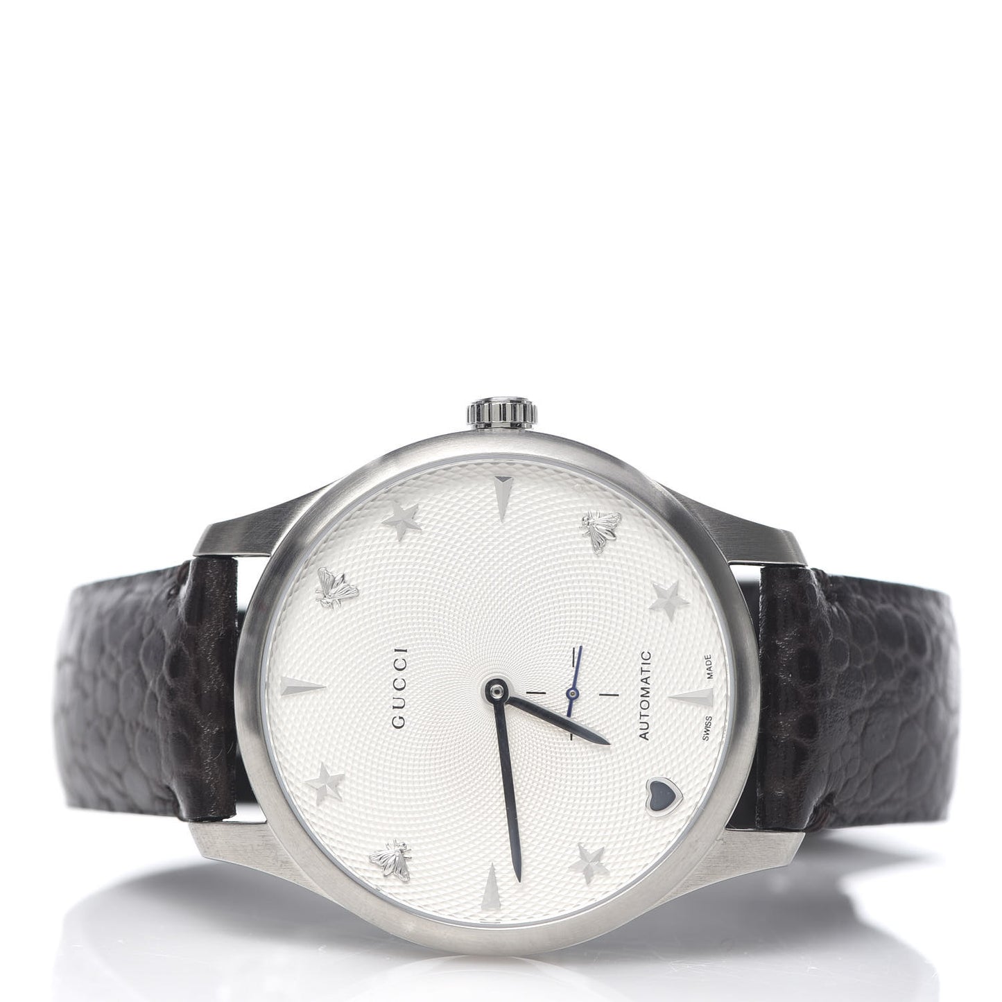 Stainless Steel Alligator 40mm G-Timeless Charm Automatic Watch