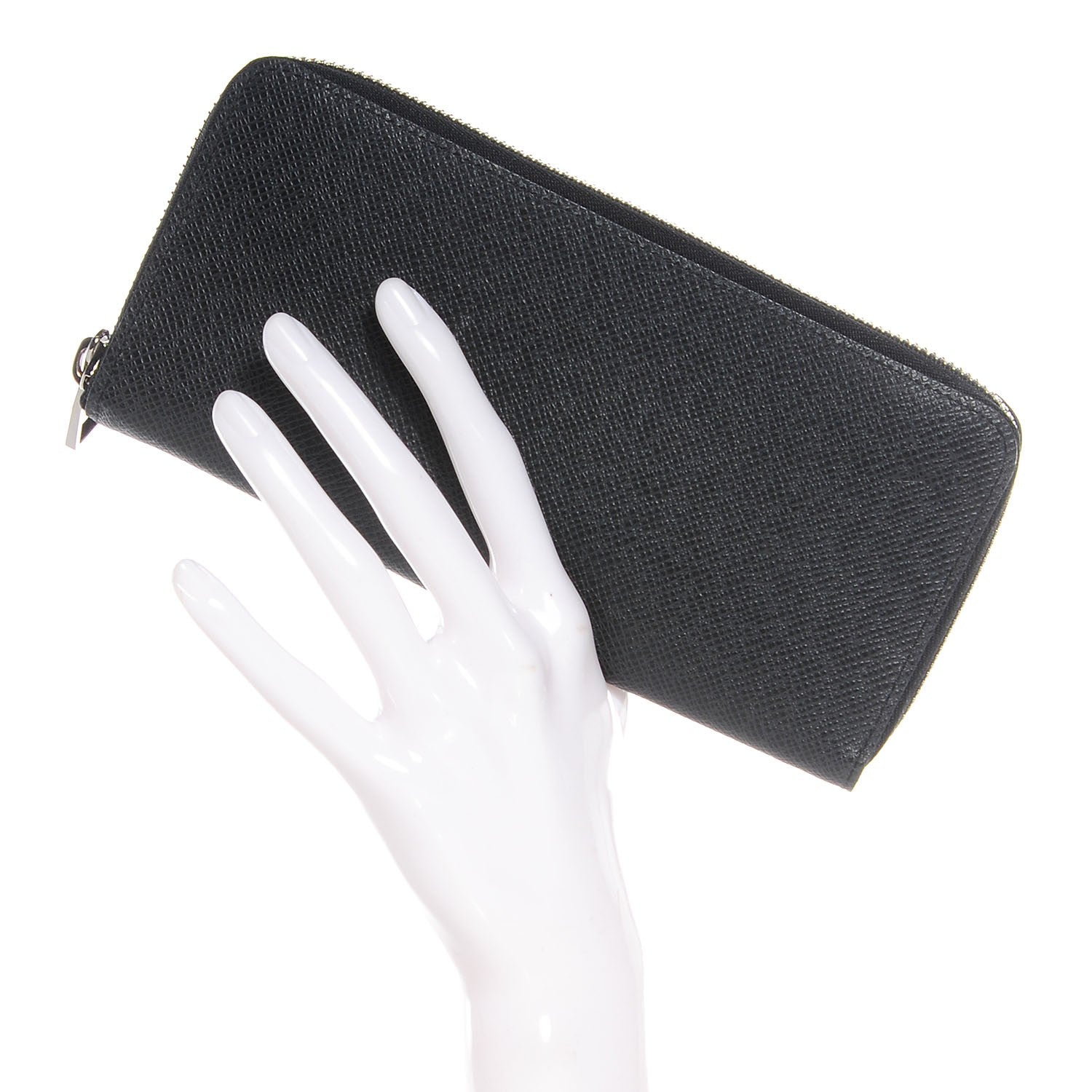 Louis Vuitton Taiga Vertical Zippy Wallet Ardoise 2 of 14