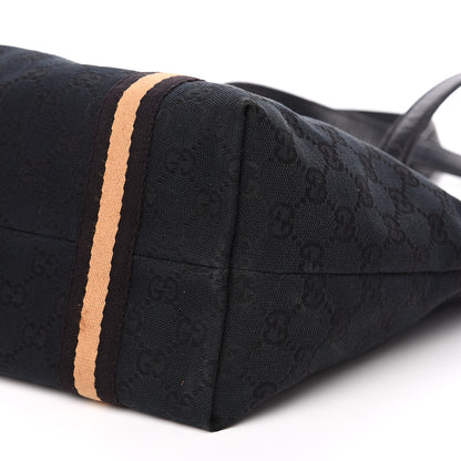 Gucci Monogram Medium Jolicoeur Tote Black 10 of 15