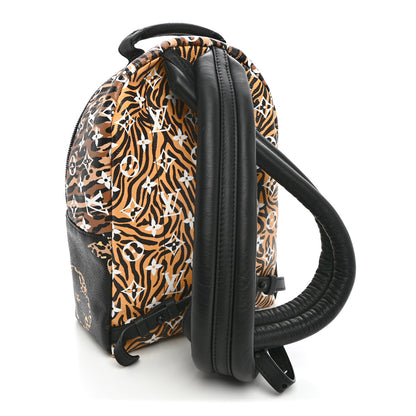 Louis Vuitton Monogram Giant Jungle Palm Springs Backpack PM Black 2 of 9