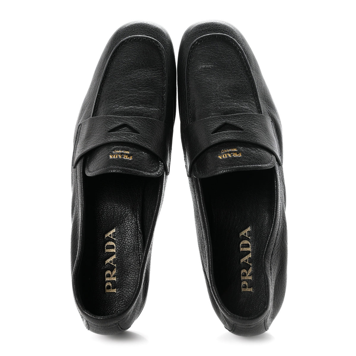 Goatskin Calzature Uomo Mens Loafers 8 Black