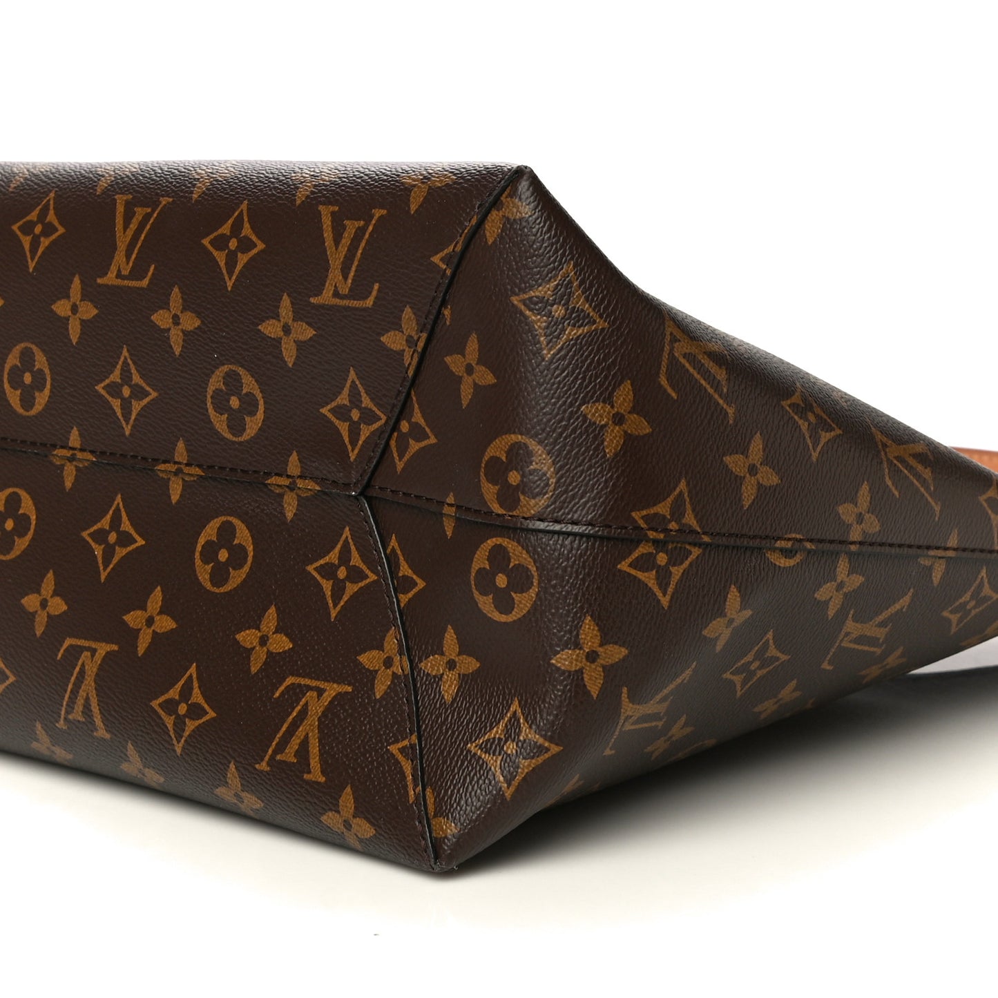 Monogram Flower Hobo Beige