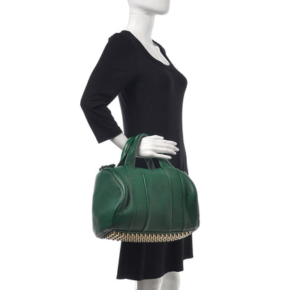 Alexander Wang Pebbled Lambskin Rocco Vine Gold Hardware 3 of 9