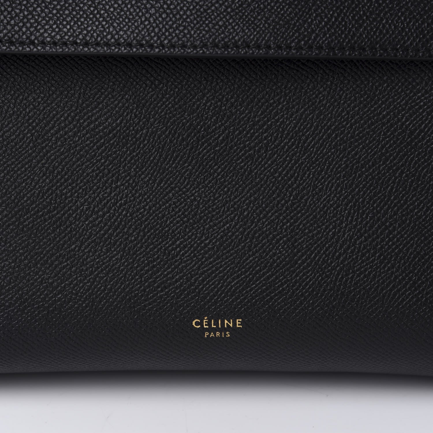 Celine Grained Calfskin Small Belt Bag Black 11 of 12