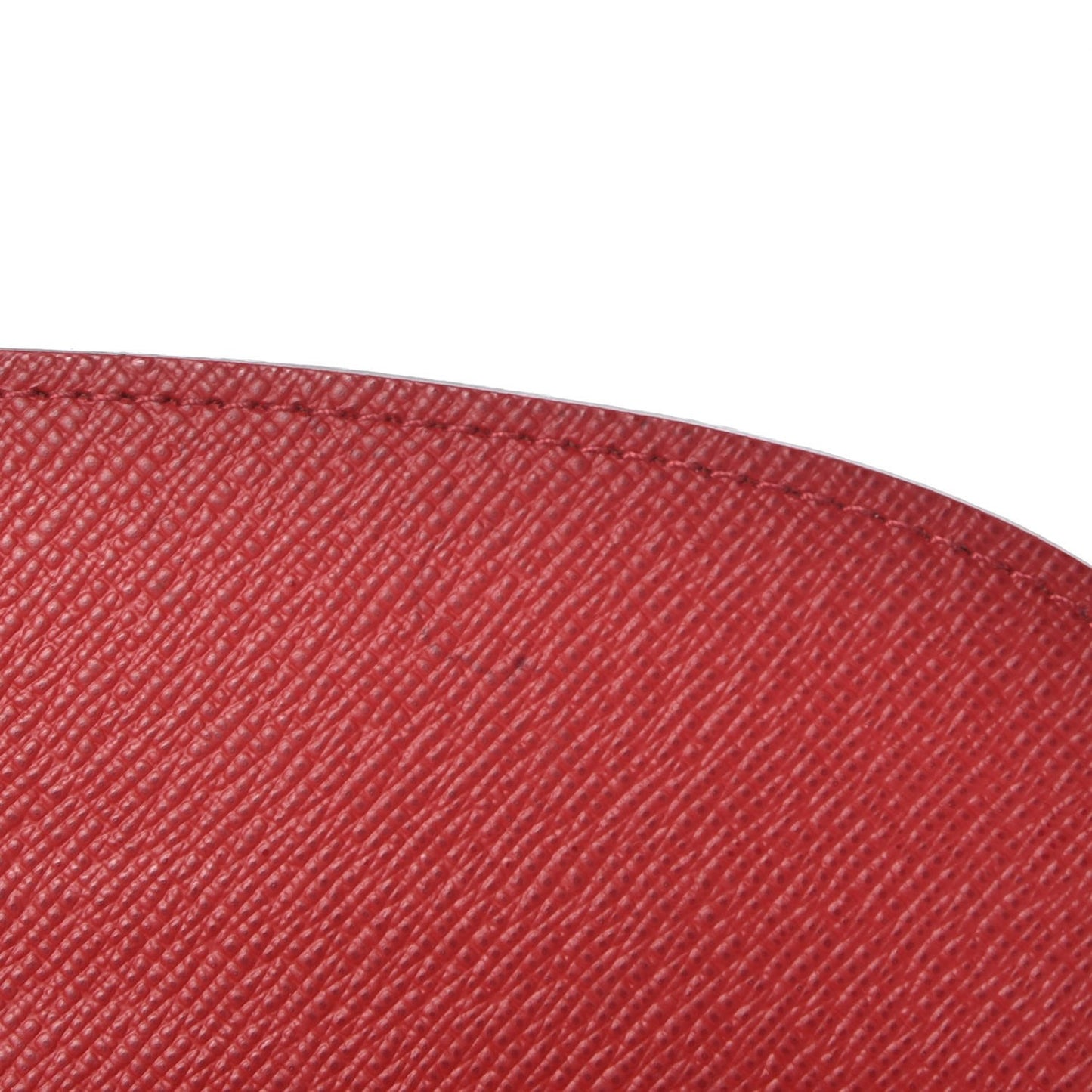 Damier Ebene Emilie Wallet Red