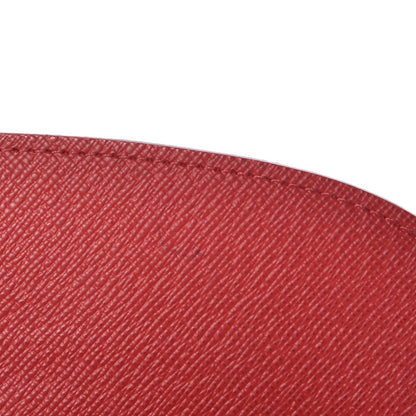 Louis Vuitton Damier Ebene Emilie Wallet Red 8 of 8