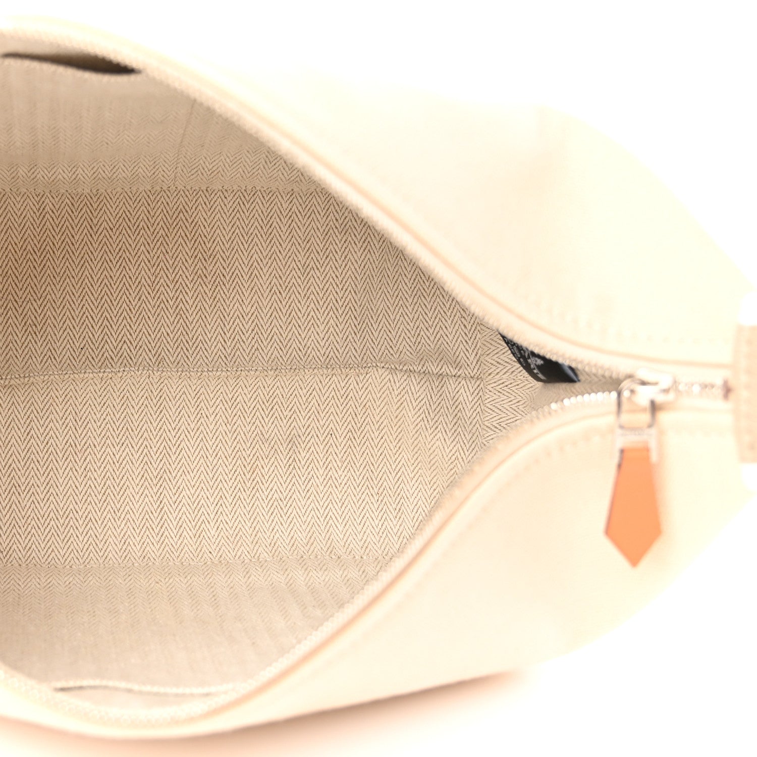 Hermes Canvas Small Bride-A-Brac Pouch Natural 5 of 10
