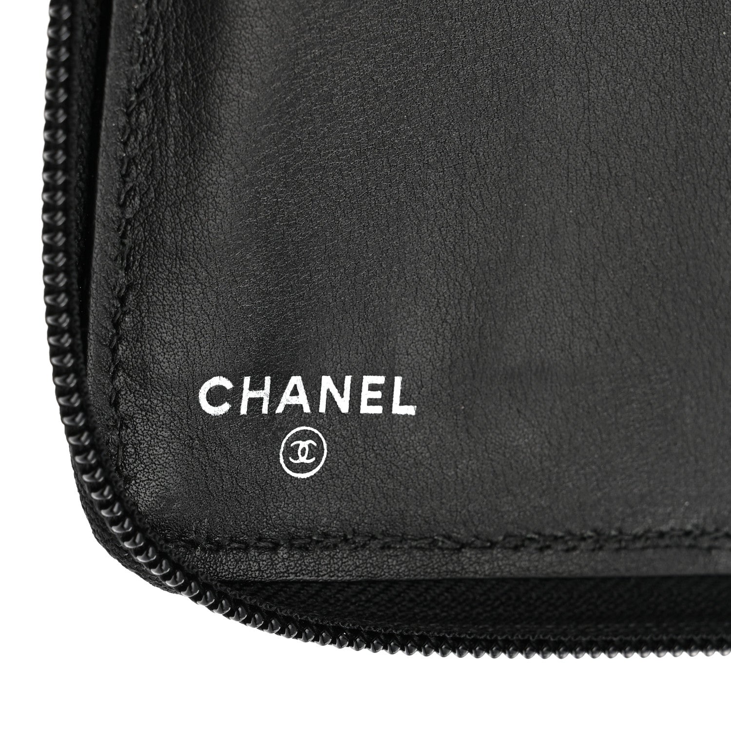 Chanel Caviar Large Timeless CC Zip Around Wallet Black 6 of 8