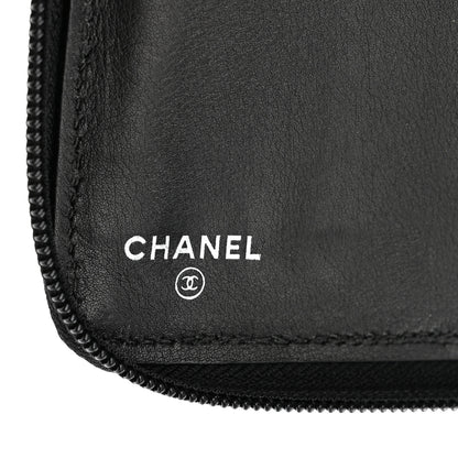 Chanel Caviar Large Timeless CC Zip Around Wallet Black 6 of 8