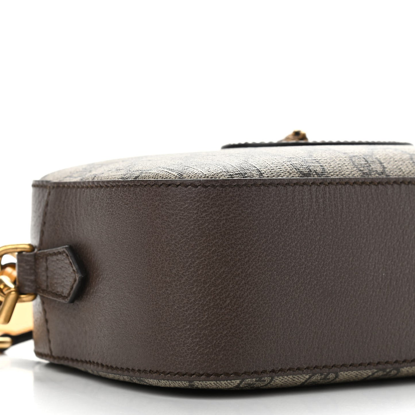 GG Supreme Monogram Web Neo Vintage Shoulder Bag Beige New Acero Crop