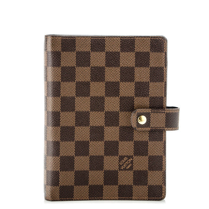 Louis Vuitton Damier Ebene Medium Ring Agenda Cover 1 of 7