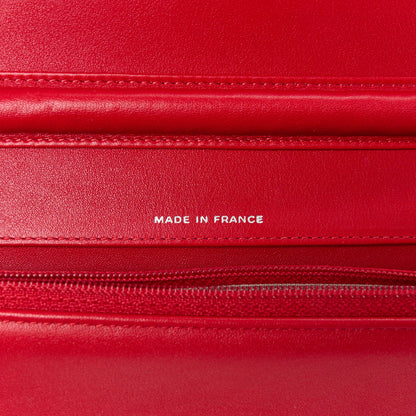 Chanel Patent Strass Wallet On Chain WOC Red 7 of 11