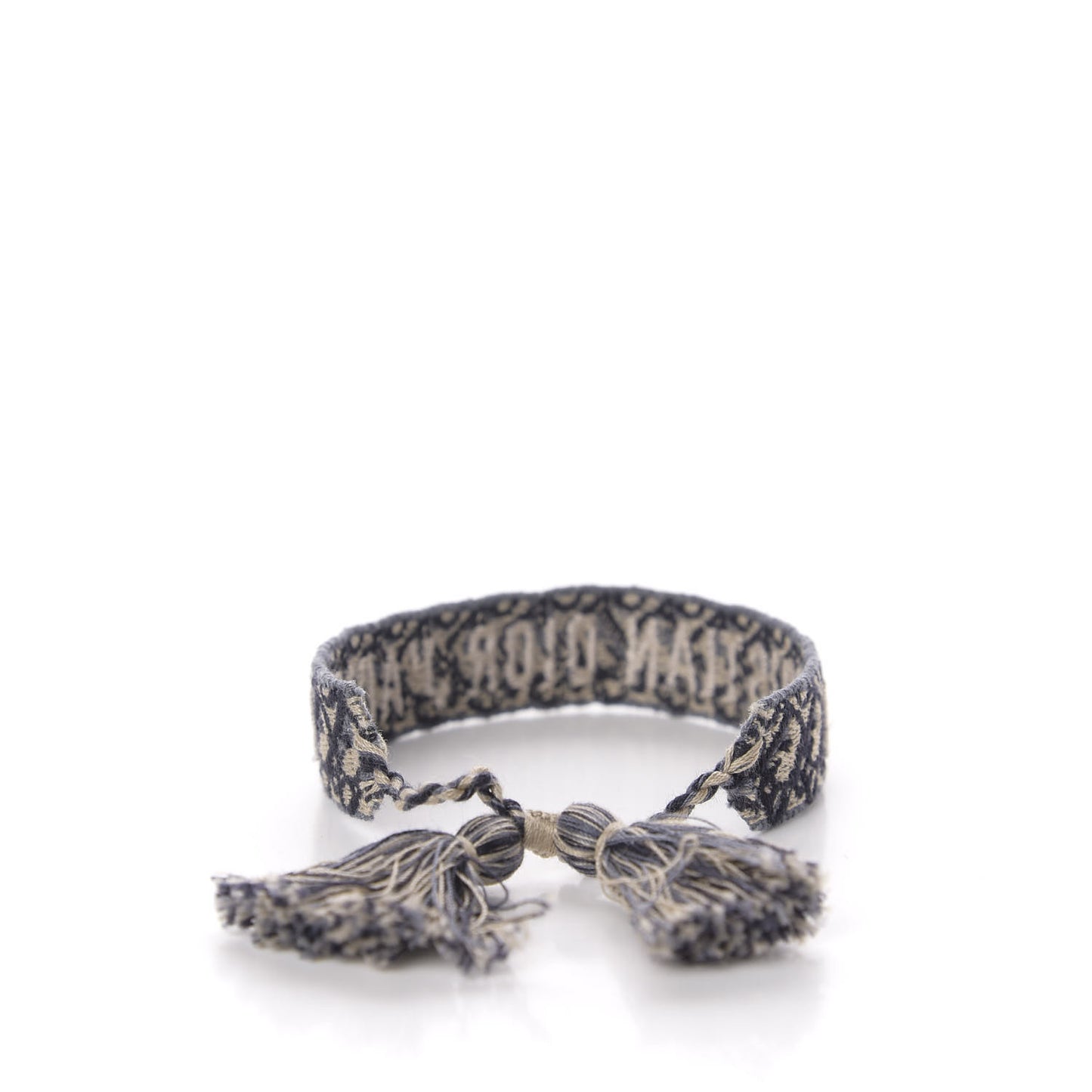 Woven Cotton J'Adior Friendship Bracelet Blue