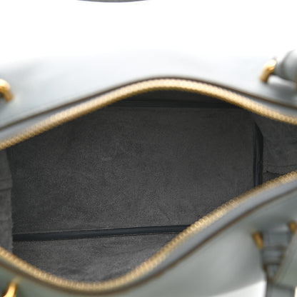 Celine Lambskin Small Soft Cube Satchel Storm 5 of 9