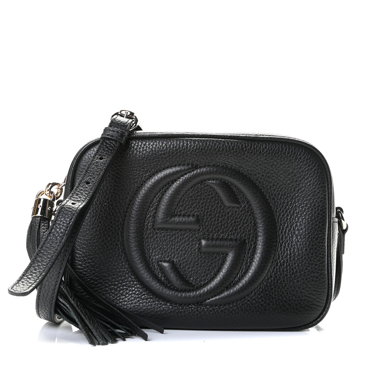 Gucci Pebbled Calfskin Small Soho Disco Bag Black 1 of 11