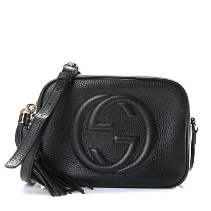 Gucci Pebbled Calfskin Small Soho Disco Bag Black 1 of 11